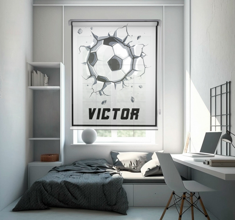 Lámací koule na míru tištěný odstín okna - TenStickers