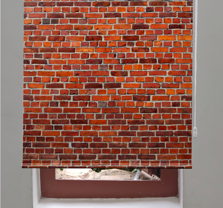 Moderní cihly "průmyslový styl"roleta - TenStickers