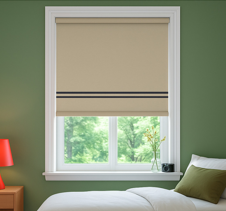 Neutrální tkanina Roleta pro teenagery - TenStickers