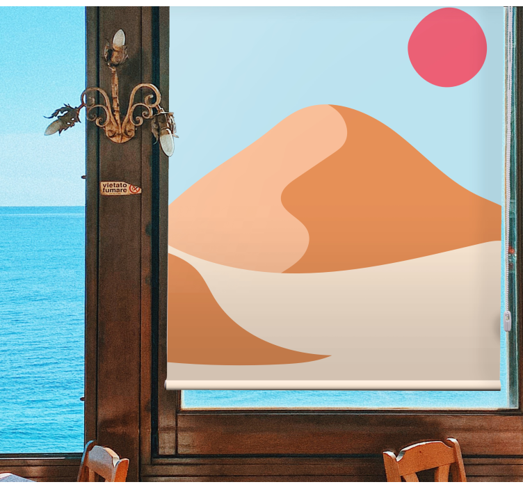 Pouštní krajina Originální roleta - TenStickers