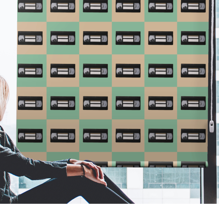 Retro páskový vzor Roletový rok - TenStickers