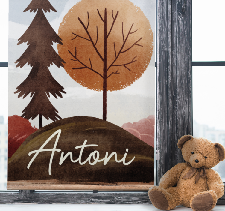 Skandinávské břízy stromroleta - TenStickers