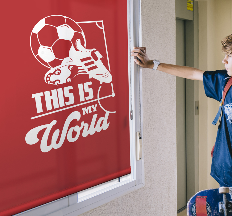 To je můj světový fotbalovýroleta - TenStickers