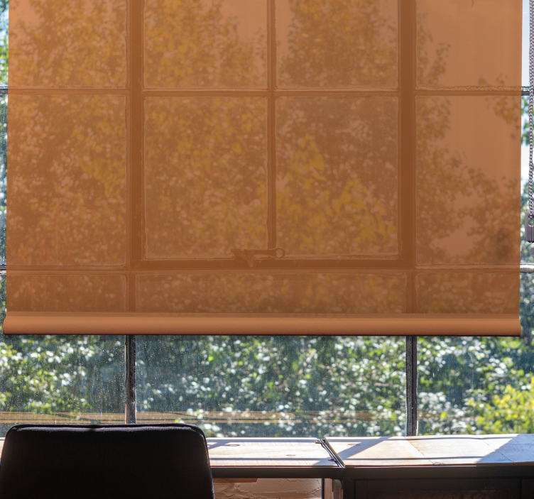 úžasná oranžová kancelářská roleta - TenStickers