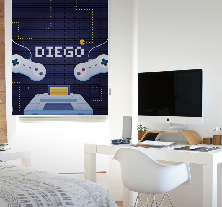 Videohry vlastní tištěné okenní stínidlo - TenStickers