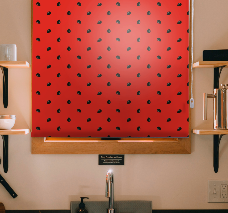 Vzor bezešvé meloun roleta - TenStickers