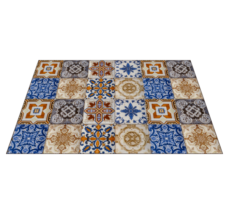 Vícebarevná hydraulika originální prostírání - TenStickers