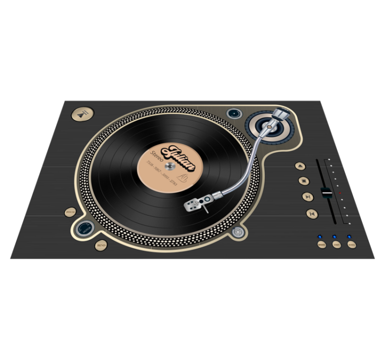 Prostírání na vinylové desce - TenStickers