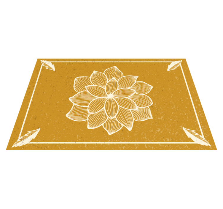 Originální prostírání s jemným botanickým vzorem - TenStickers