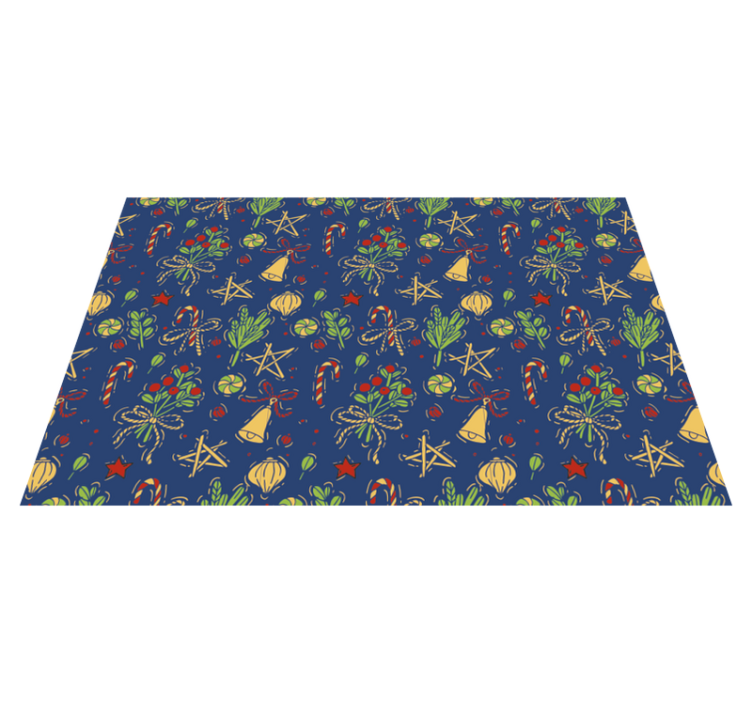 Vánoční prostírání s vánoční tématikou - TenStickers