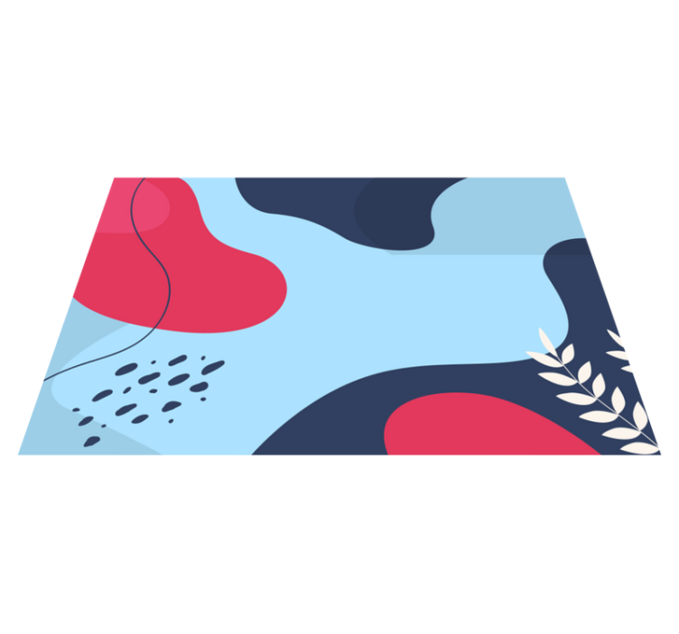 Originální prostírání barevné abstraktní tvary - TenStickers