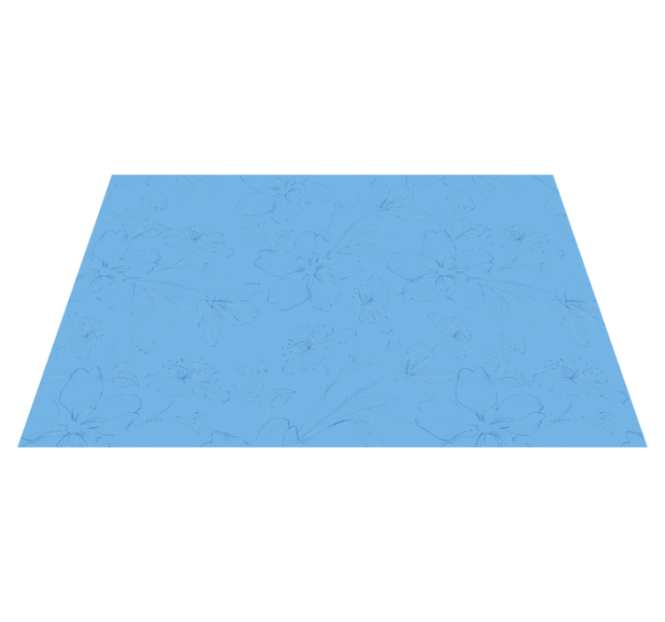 Prostírání s texturami inspirované botaniku - TenStickers