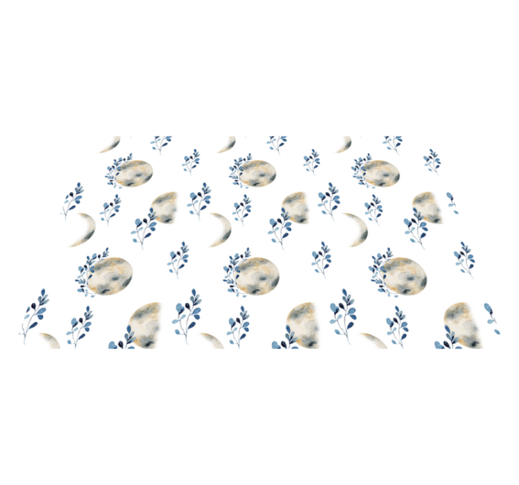 Originální prostírání s vzory nebeských měsíců - TenStickers