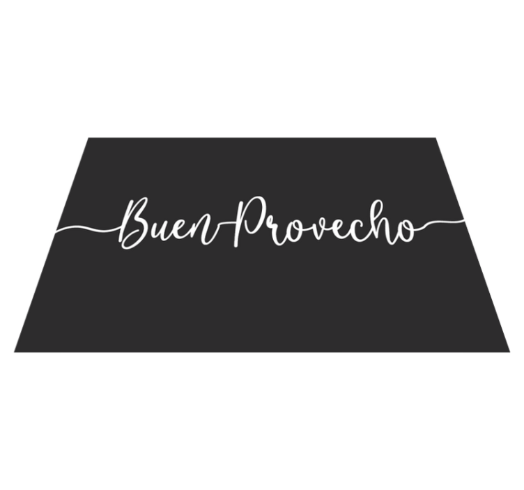 Prostírání citace elegantní jídlo potvrzení - TenStickers