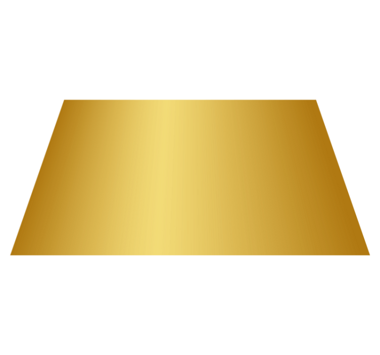 Zlaté kovové vinylové prostírání - TenStickers