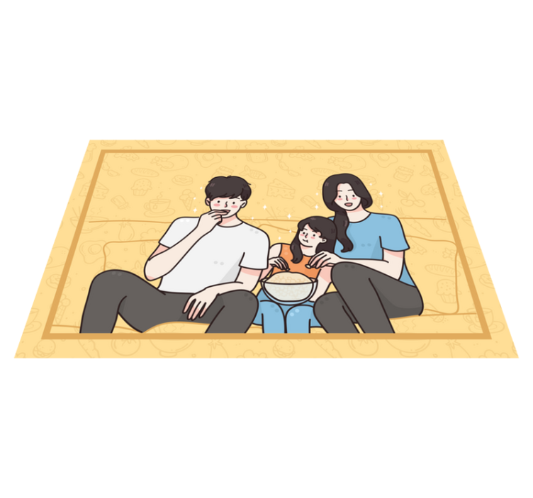 Dětské prostírání pro rodinné mlsání - TenStickers