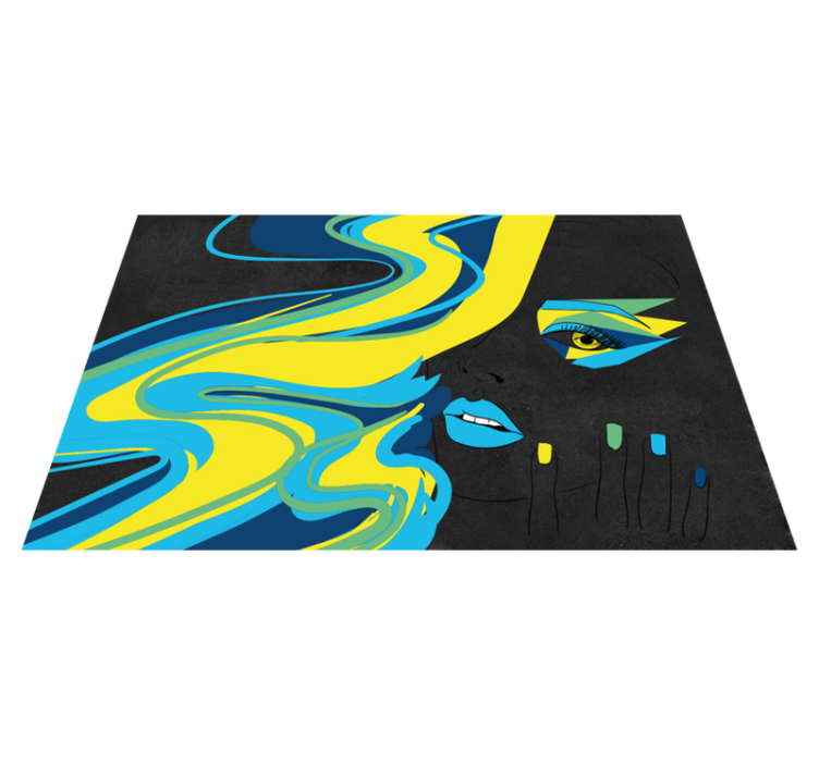 Originální prostírání s odvážným uměním - TenStickers