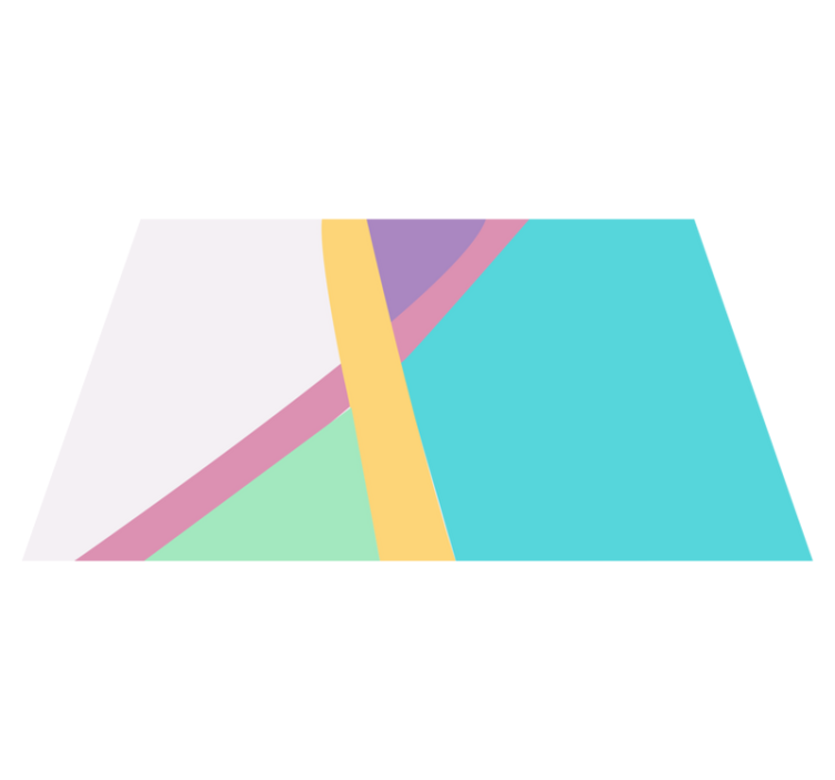 Barevné pozadí blokuje moderní prostírání - TenStickers