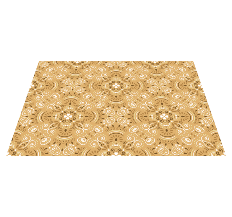 Prostírání s texturami elegantní květinový prvek - TenStickers