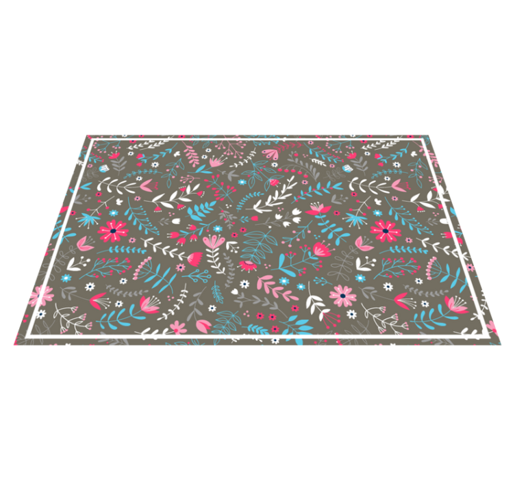 Prostírání s texturami botanický texturovaný povrch - TenStickers