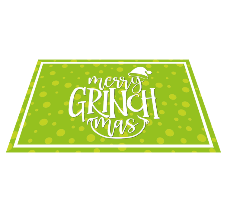 Merry grinchmas originální design prostírání - TenStickers