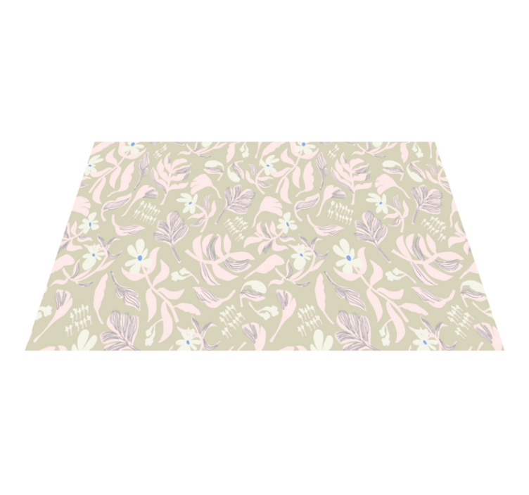 Originální prostírání inspirované botanickými listy - TenStickers