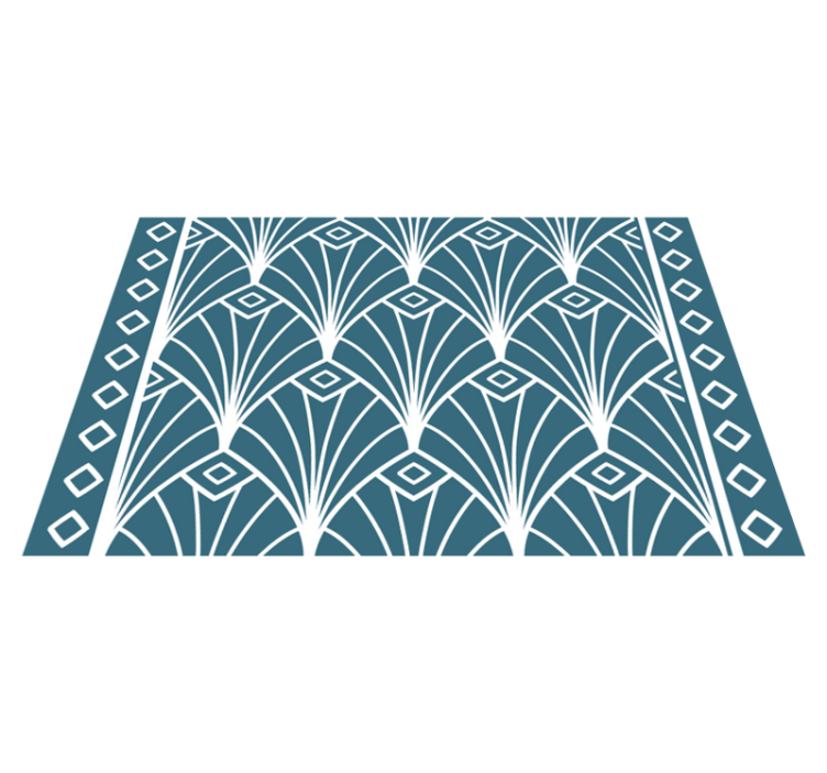 Moderní prostírání s elegantním květinovým vzorem - TenStickers