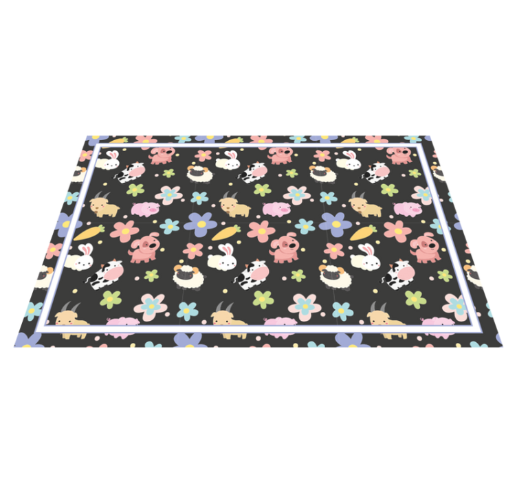 Dětské prostírání s kouzelnými bytostmi - TenStickers