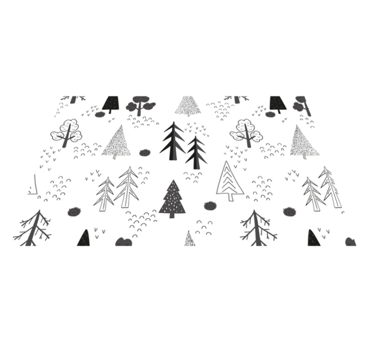 Prostírání s texturami inspirované přírodou - TenStickers