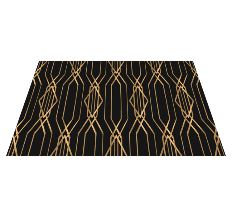 Vinylové prostírání s geometrickým čtvercovým designem - TenStickers