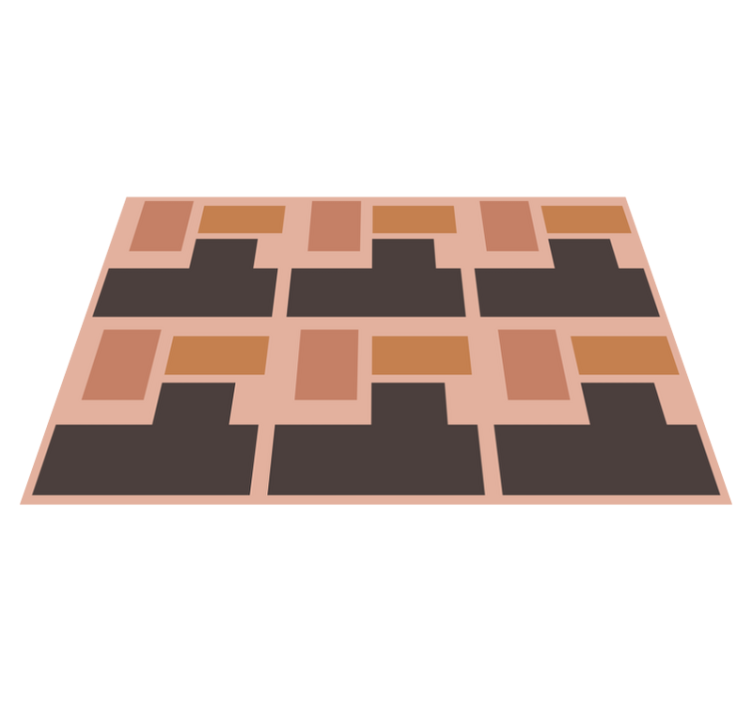 Moderní prostírání abstraktní geometrické uspořádání - TenStickers