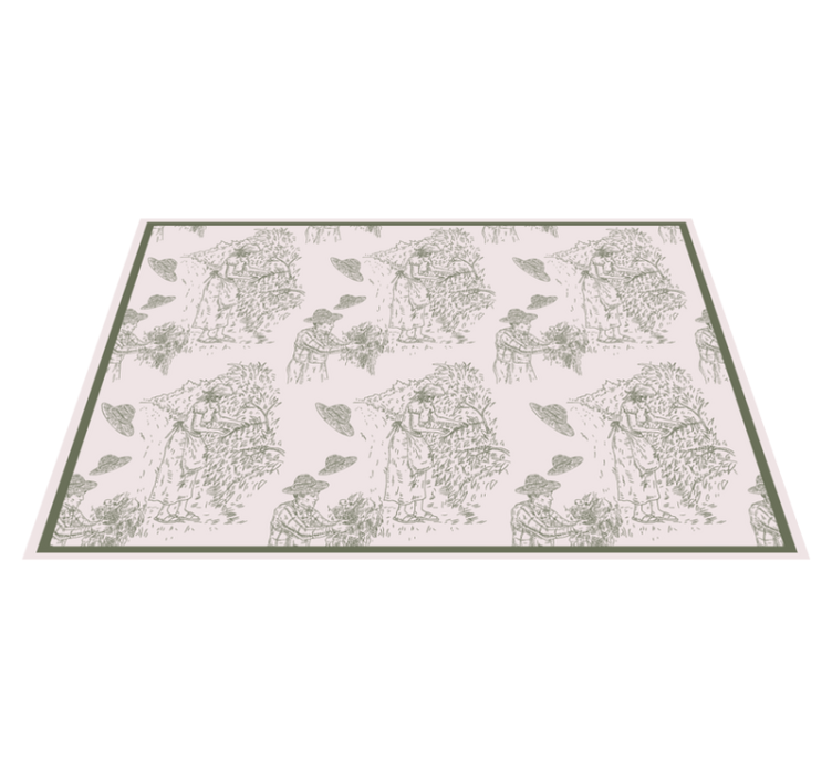 Originální prostírání sběr přírodních scenérií - TenStickers