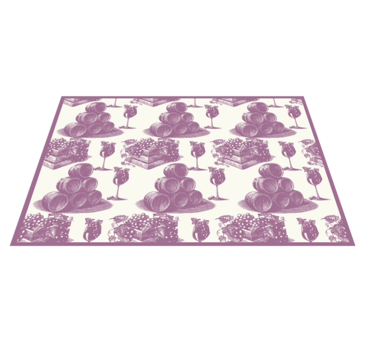 Moderní prostírání hromada vinných sudů - TenStickers