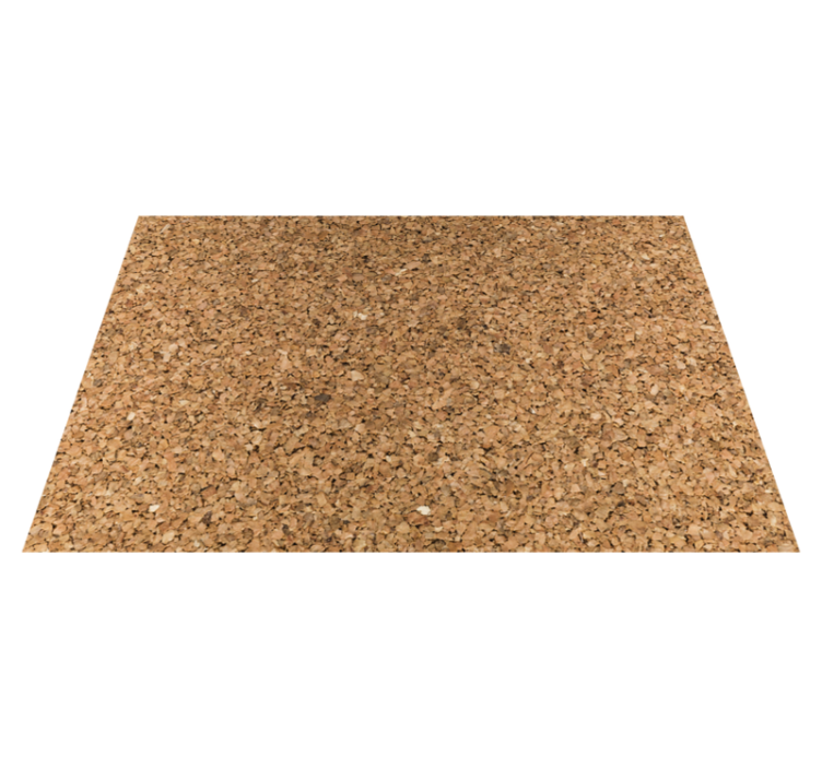 Prostírání s texturou korku s texturami - TenStickers