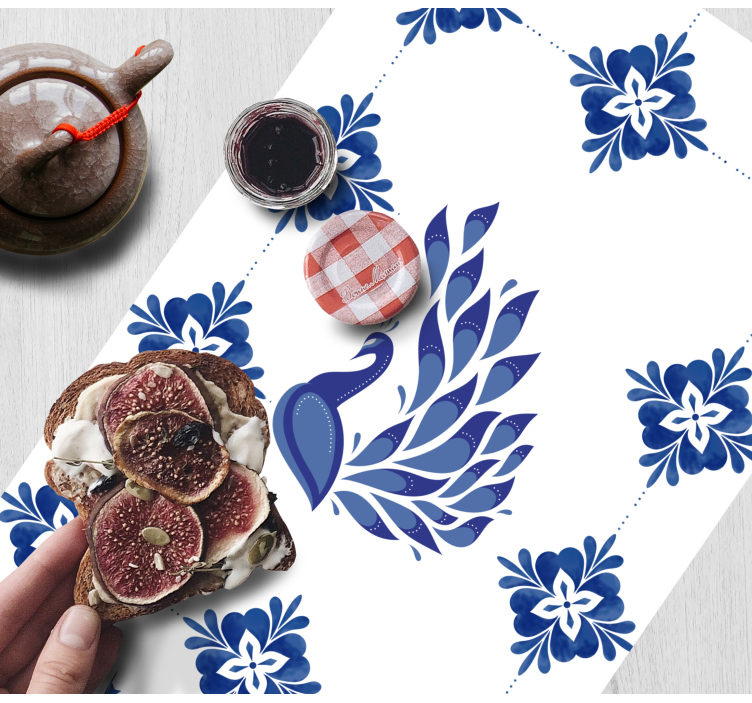 Elegantní šestiúhelník moderní prostírání - TenStickers