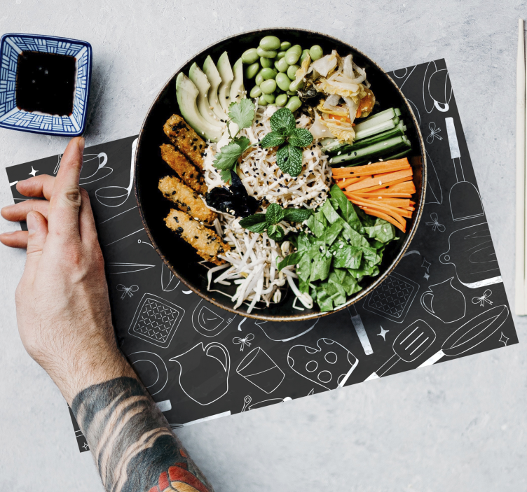 Kuchyňské nářadí a prostírání pro restaurace - TenStickers