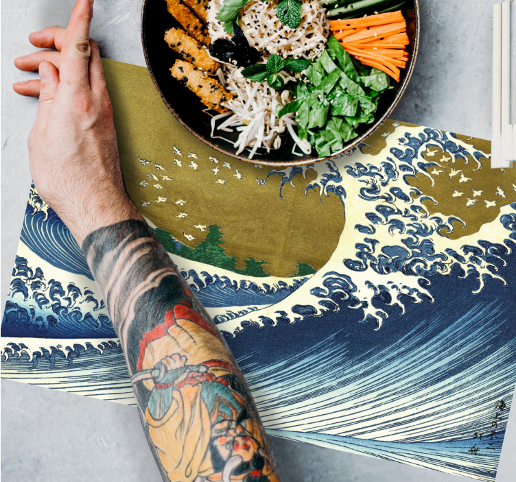 Prostírání na stůl kaijo no fuji - TenStickers