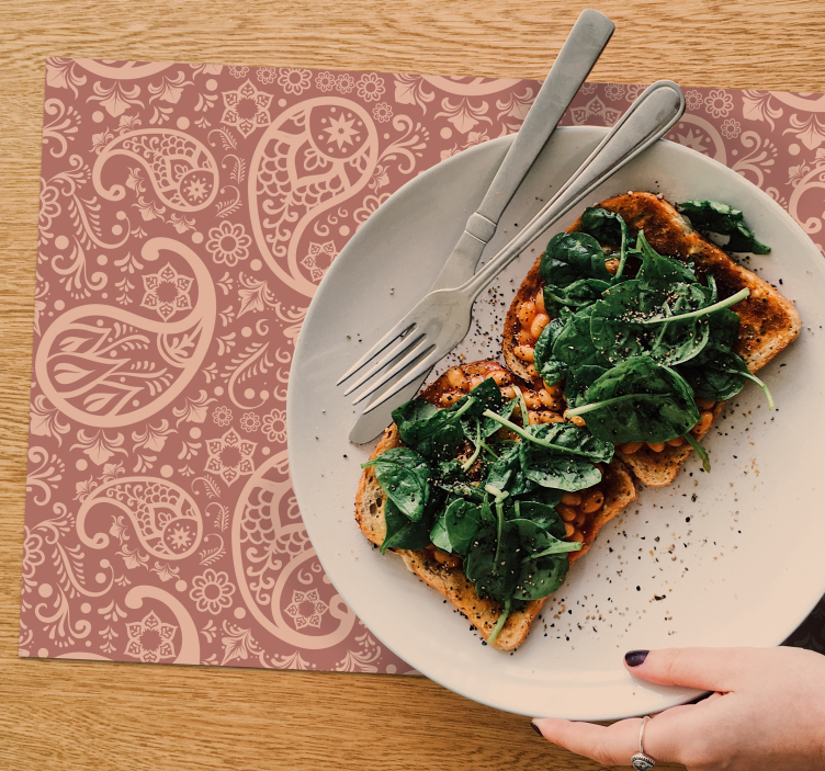 Paisley vzor paisley prostírání - TenStickers