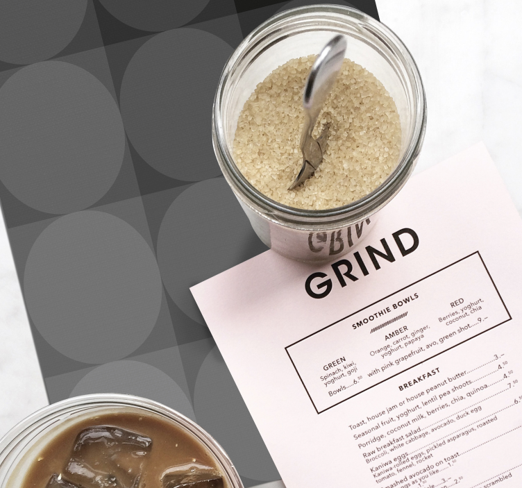 Pozadí s elegantní formy domácí prostírání - TenStickers