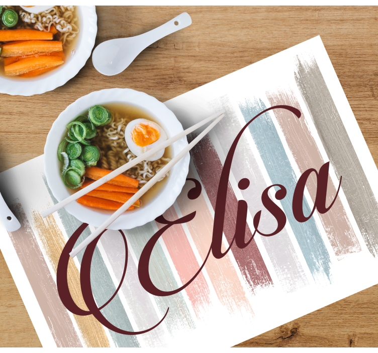 Země tón štětec originální prostírání - TenStickers