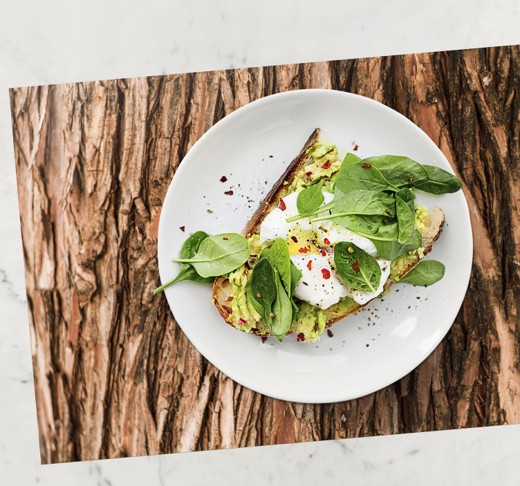 Stromová kůra texturované prostírání - TenStickers