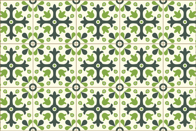 Zelená hydraulika originální prostírání - TenStickers