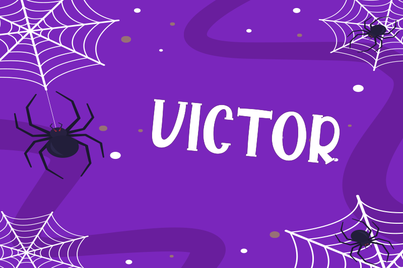 Přizpůsobené pavoučí halloween prostírání - TenStickers