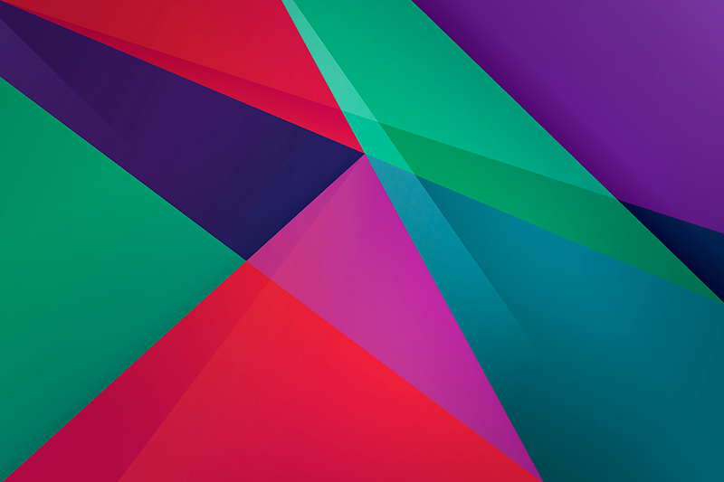 Moderní prostírání s geometrickým barevným designem - TenStickers