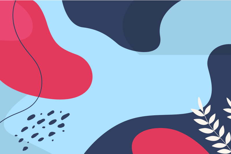 Originální prostírání barevné abstraktní tvary - TenStickers