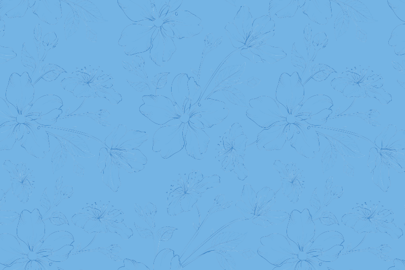 Prostírání s texturami inspirované botaniku - TenStickers