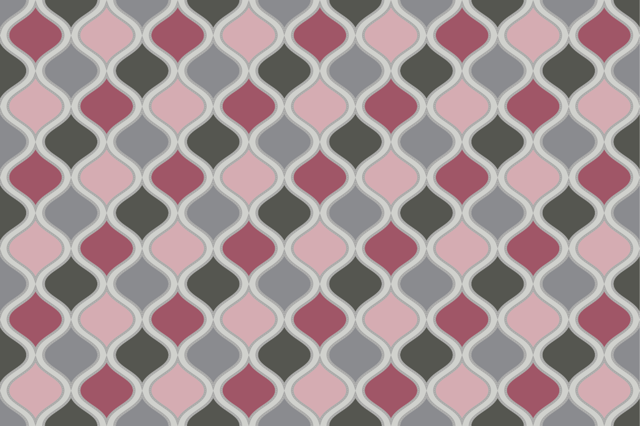 Prostírání s texturami barevných vzorů - TenStickers