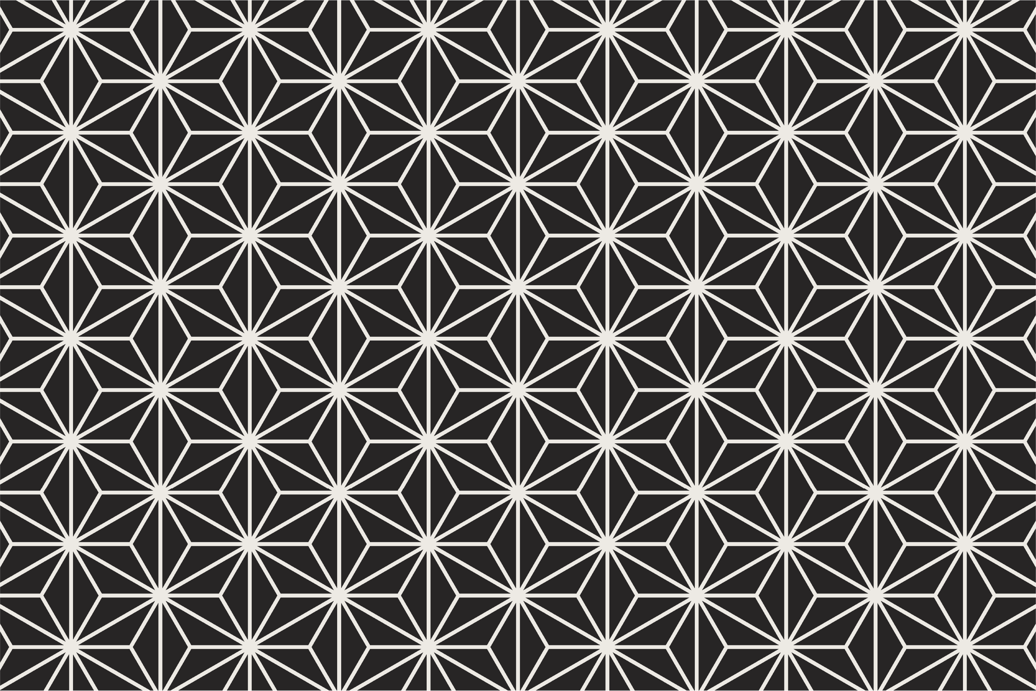 Japonské asanhoa vzor elegantní prostírání - TenStickers