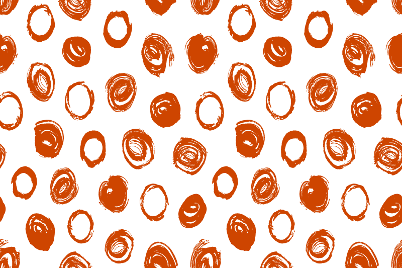 Prostírání s texturami v kruhovém štětcovém vzoru - TenStickers