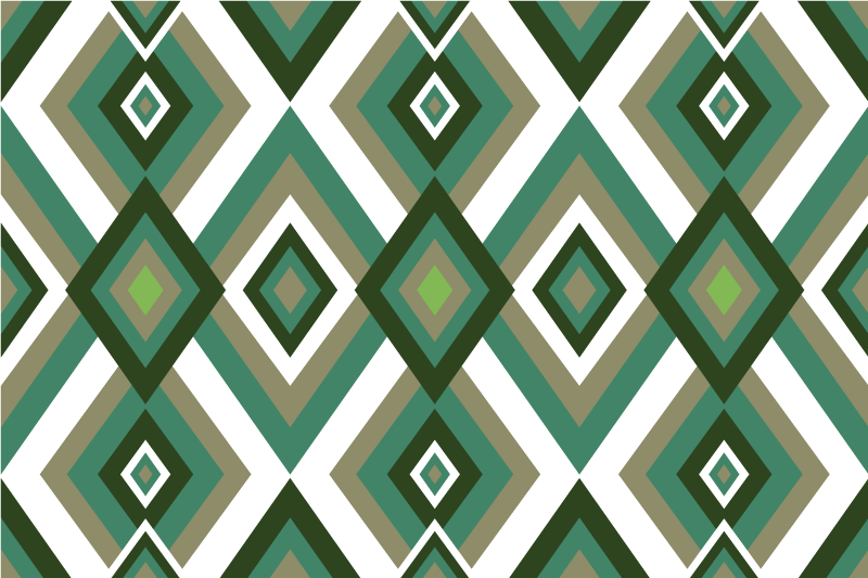 Moderní prostírání v geometrickém stylu - TenStickers